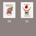  Personalized Rustic Farmhouse Christmas Holiday Poster Print Decor