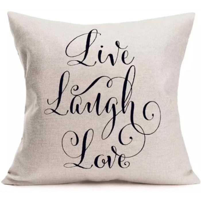 Home Accent Throw Pillow Cover Faith and Family Inspired | 11 Designs 