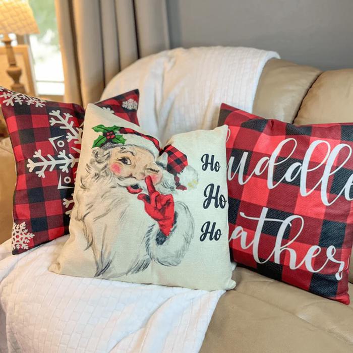 Christmas Holiday Accent Throw Pillow Home Decor