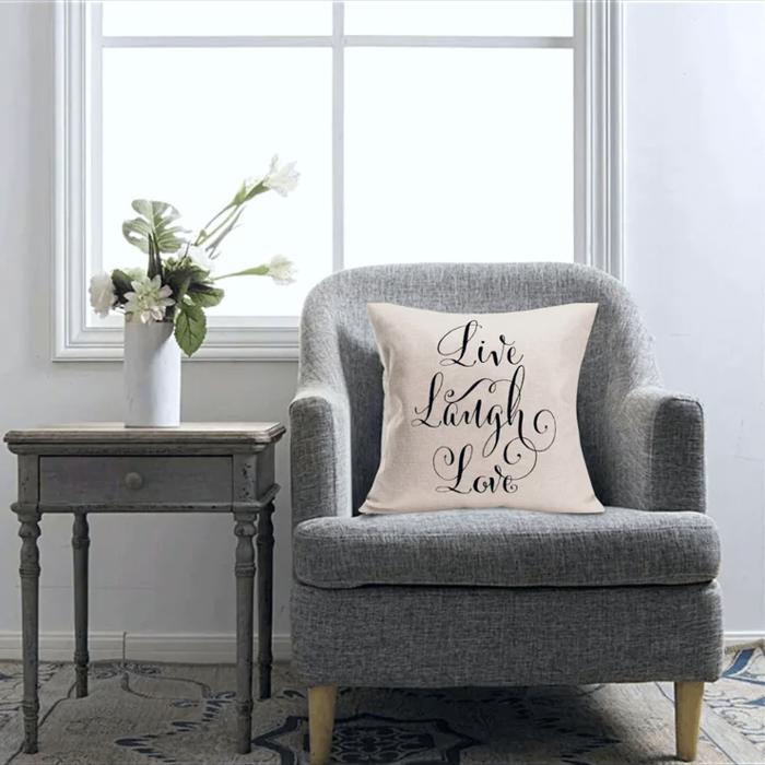 Home Accent Throw Pillow Cover Faith and Family Inspired | 11 Designs 