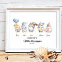  Holiday Personalized Dad Mom Gnome Family Personalized Art | 3 sizes