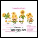 Holiday Personalized Dad Mom Gnome Family Personalized Art | 3 sizes
