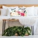  Home Accent Throw Pillow Cover Faith and Family Inspired | 11 Designs 
