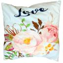 LOVE Light Pink BOHO Home Accent Throw Pillow Cover Faith and Family Inspired | 11 Designs 