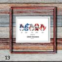  Holiday Personalized Dad Mom Gnome Family Personalized Art | 3 sizes