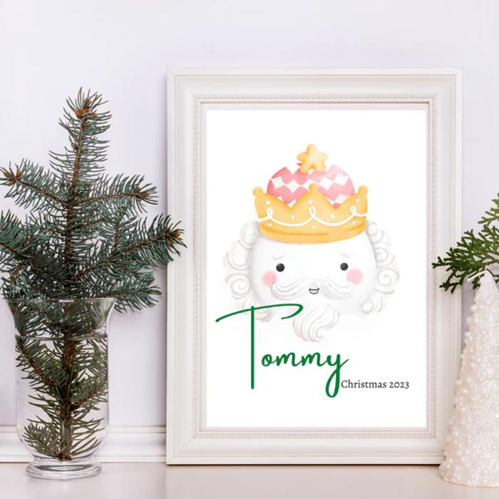 Custom Family Name Christmas Holiday Poster 2026