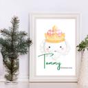  Custom Family Name Christmas Holiday Poster 2026