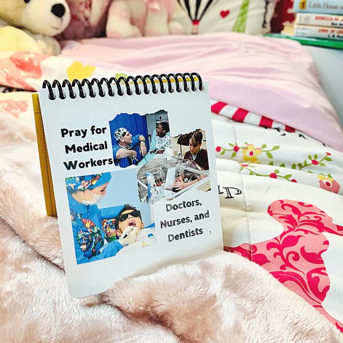 Kids Pocket Prayers Educational Book Coloring Art | Gift Bundle