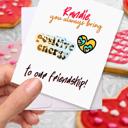  Personalized Waterproof Die Cut Sticker Greeting Card Assorted