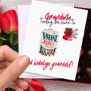  Personalized Waterproof Die Cut Sticker Greeting Card Assorted