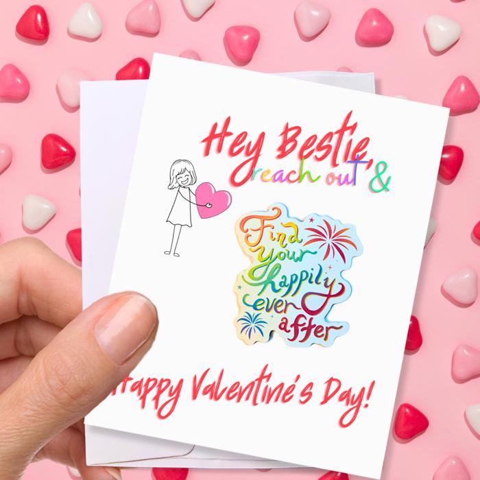 Personalized Waterproof Die Cut Sticker Greeting Card Assorted