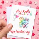  Personalized Waterproof Die Cut Sticker Greeting Card Assorted