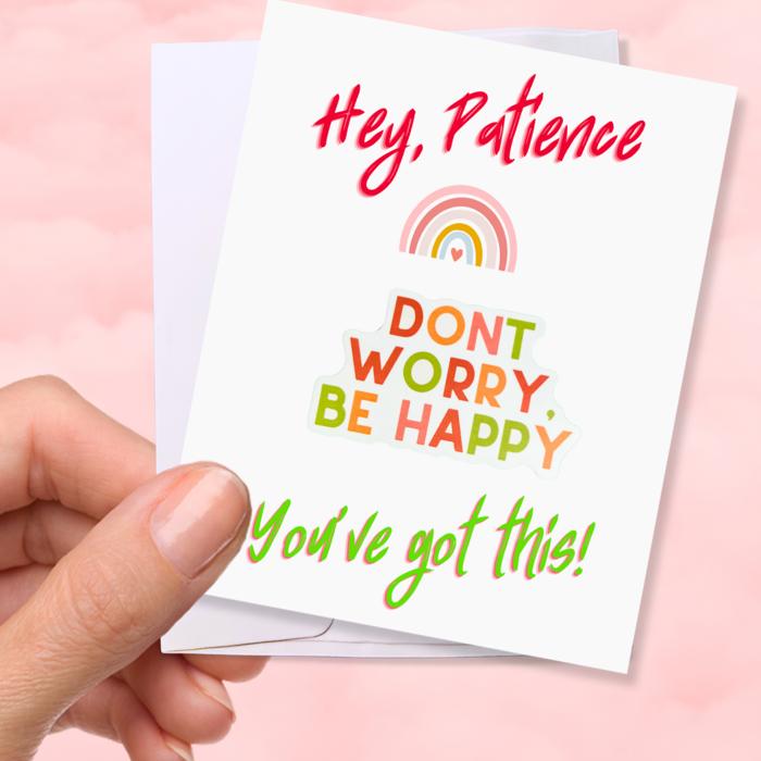 Personalized Waterproof Die Cut Sticker Greeting Card Assorted