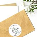  Wedding Bridal Shower Classy Return Address Label Sticker