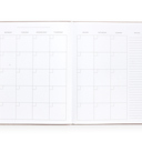  Daily Planner - 6 Month Undated Daily Planner 