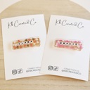  Valentines Personalized name hair clips