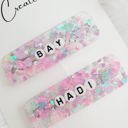  Valentines Personalized Hair Clip