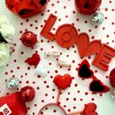  Valentines Personalized name hair clips