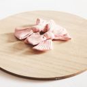  SET OF TWO kids Hand Tied Piggie Bows