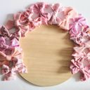  SET OF TWO kids Hand Tied Piggie Bows