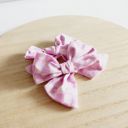 SET OF TWO kids Hand Tied Piggie Bows