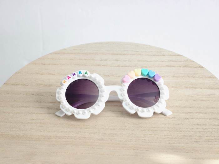 Valentine's Personalized sunglasses for kids