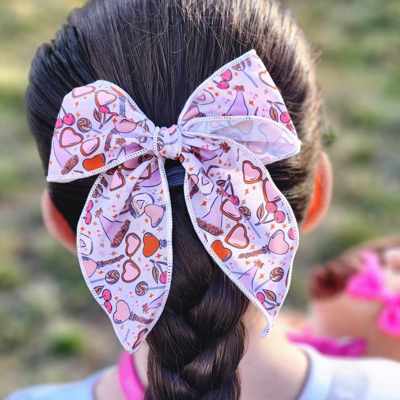 Valentines Themed Hair Bows