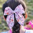  Valentines Themed Hair Bows