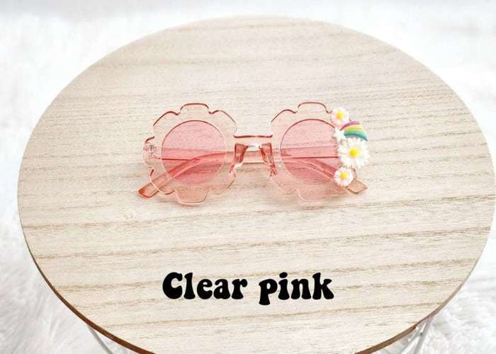 Kids Personalized Flower Sunglasses