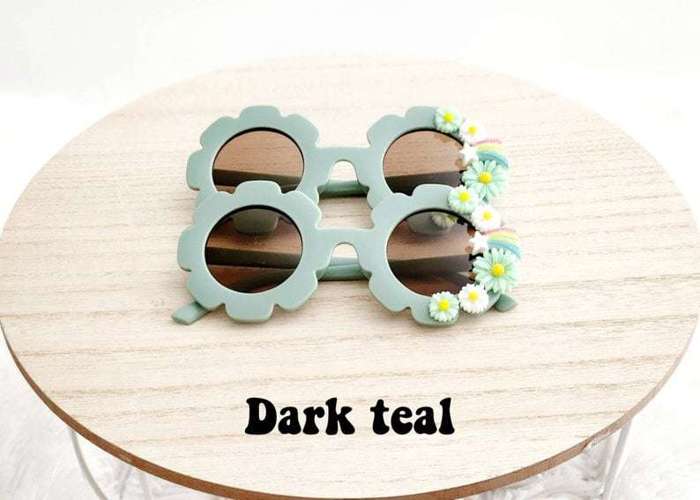 Kids Personalized Flower Sunglasses