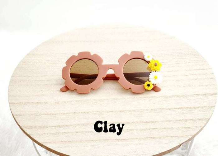 Kids Personalized Flower Sunglasses