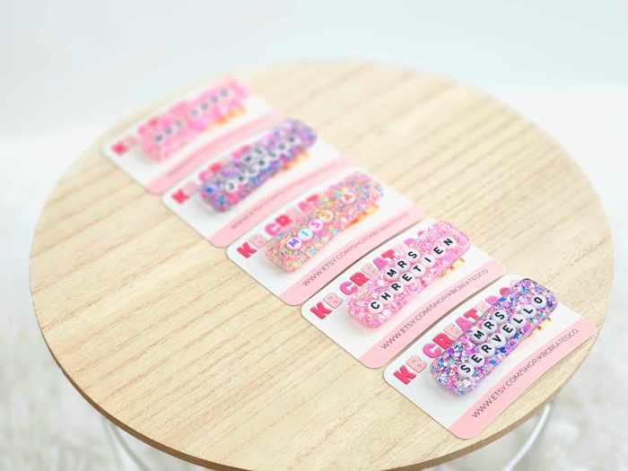Personalized TEACHER name tag gift