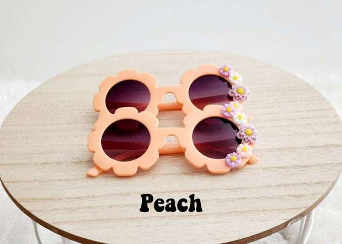 Kids Personalized Flower Sunglasses