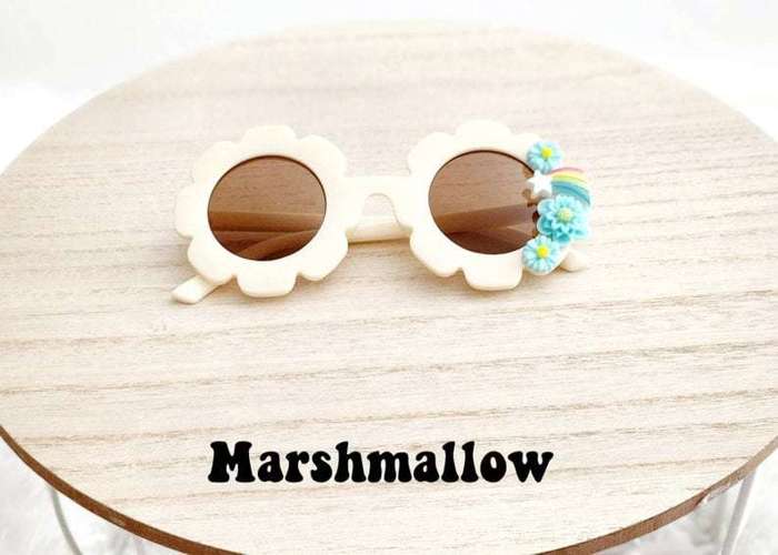 Kids Personalized Flower Sunglasses