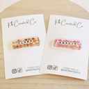  Valentines Personalized name hair clips
