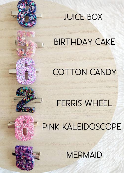 Personalized Letter Hair Clip