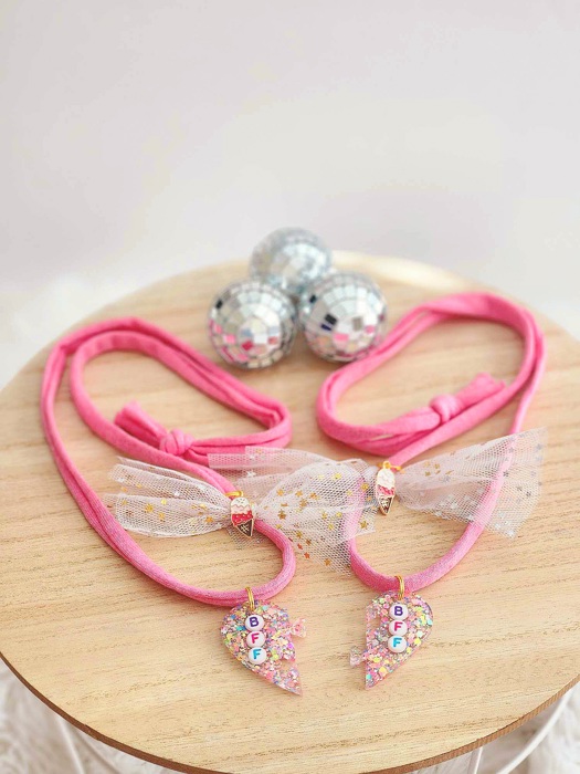 Valentine's BFF necklace set