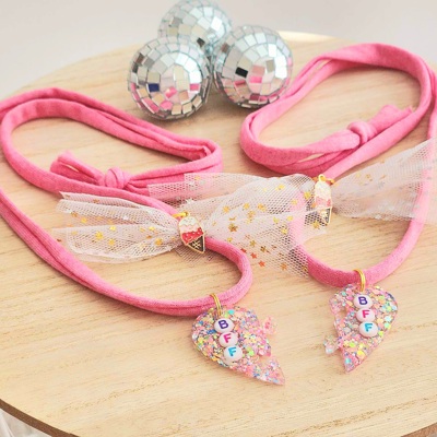 Valentine's BFF necklace set