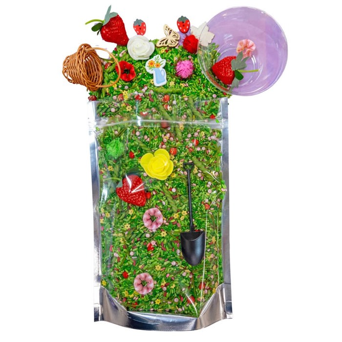 Strawberry Sensory Bin