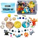  Ocean Dough Discovery Play Dough Kit | Sensory Kit |
