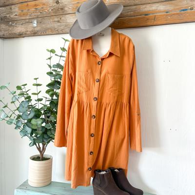Button Down Shirt Dress