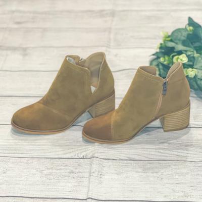 Tan Booties