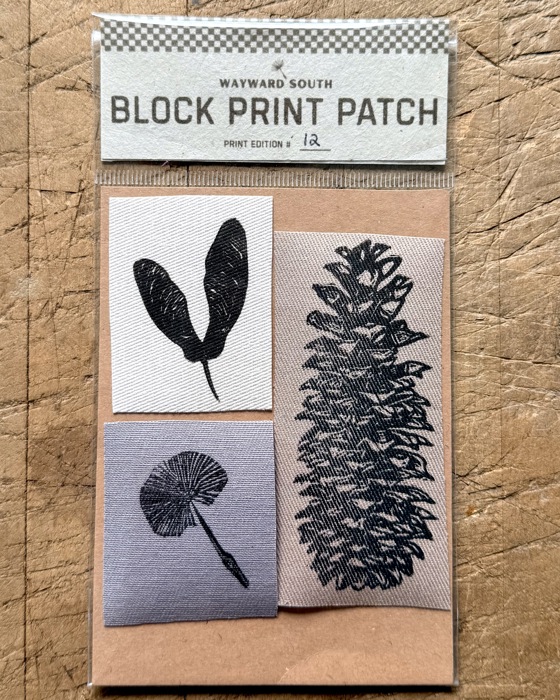 Seeds Block Print Patch Set