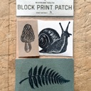  Woods Block Print Patch Set