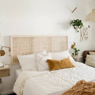 Neutral Woven Boho Pillow/ Nursery Throw Pillow/ 18"x18"/ Cream Pillow/ Gifts for her