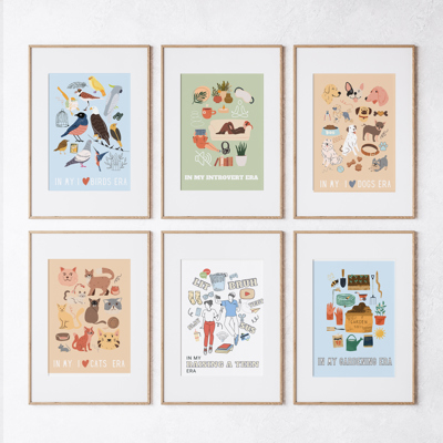 Funny In My Era Wall Art Home Decor Gift