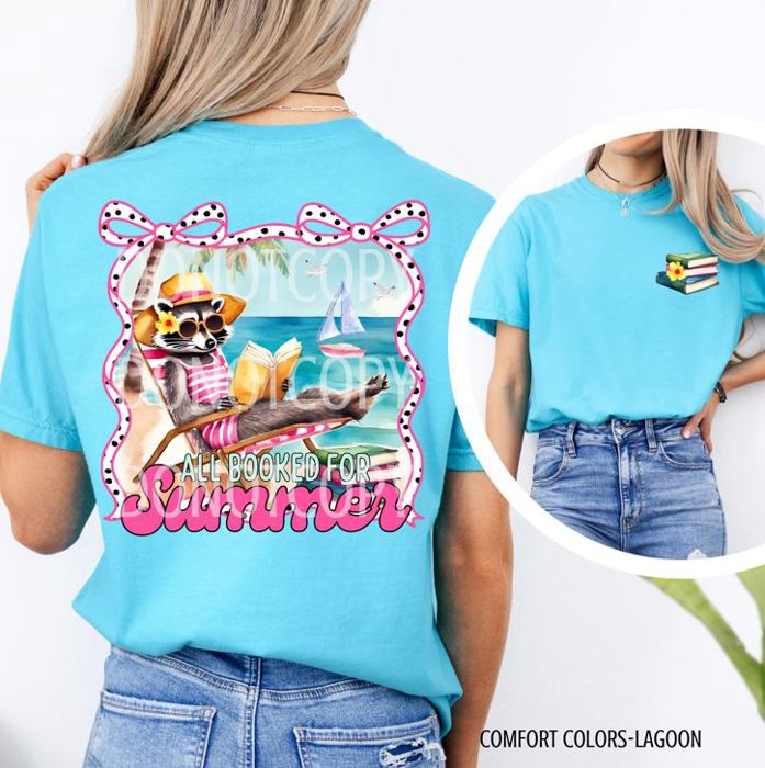 All Booked for Summer Tee