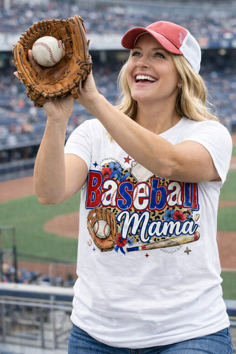 Baseball Mama Tee