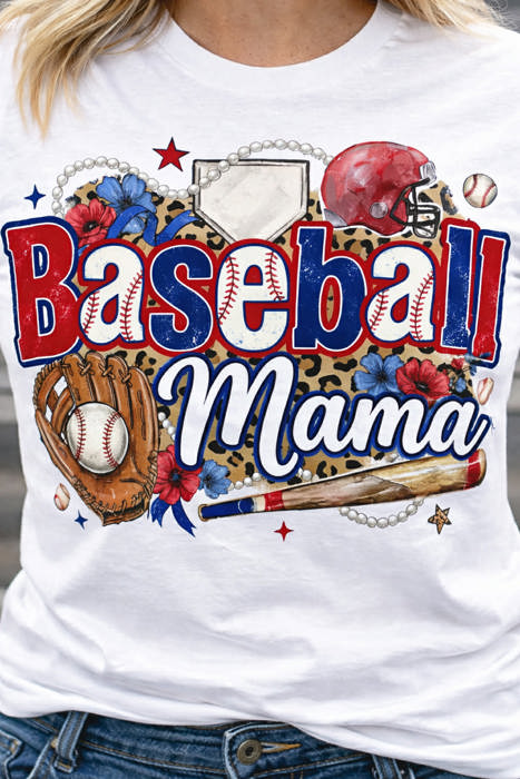 Baseball Mama Tee