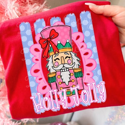 Adult Holly Jolly Nutcracker Tee